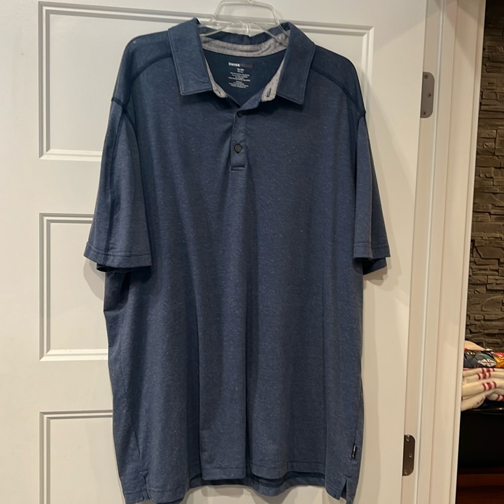 Mens navy polo
